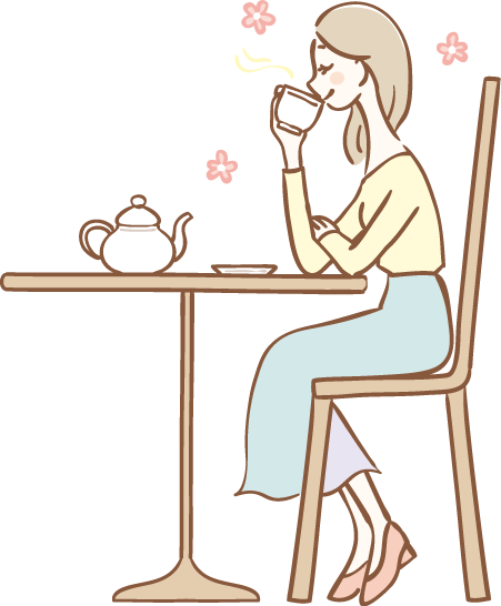 主婦のイラスト